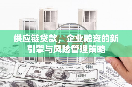 正定供应链贷款，企业融资的新引擎与风险管理策略