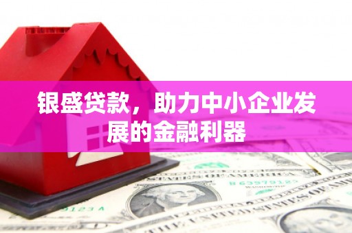 正定银盛贷款，助力中小企业发展的金融利器