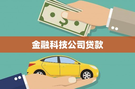 正定金融科技公司贷款