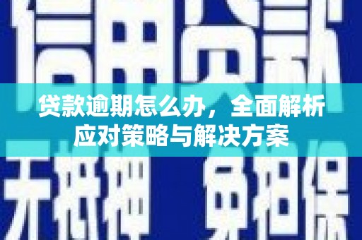 正定贷款逾期怎么办，全面解析应对策略与解决方案